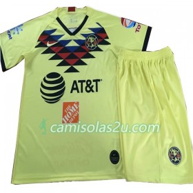 Camisolas de Futebol Club América Criança Equipamento Principal 2019/20 Manga Curta